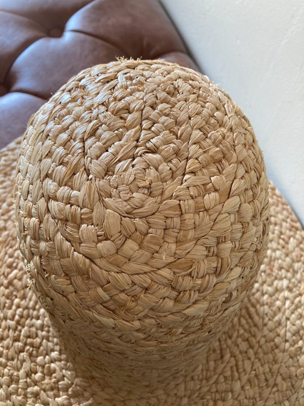 Pascua tall crown raffia hat by Pardo Hats - Picture 6 of 11